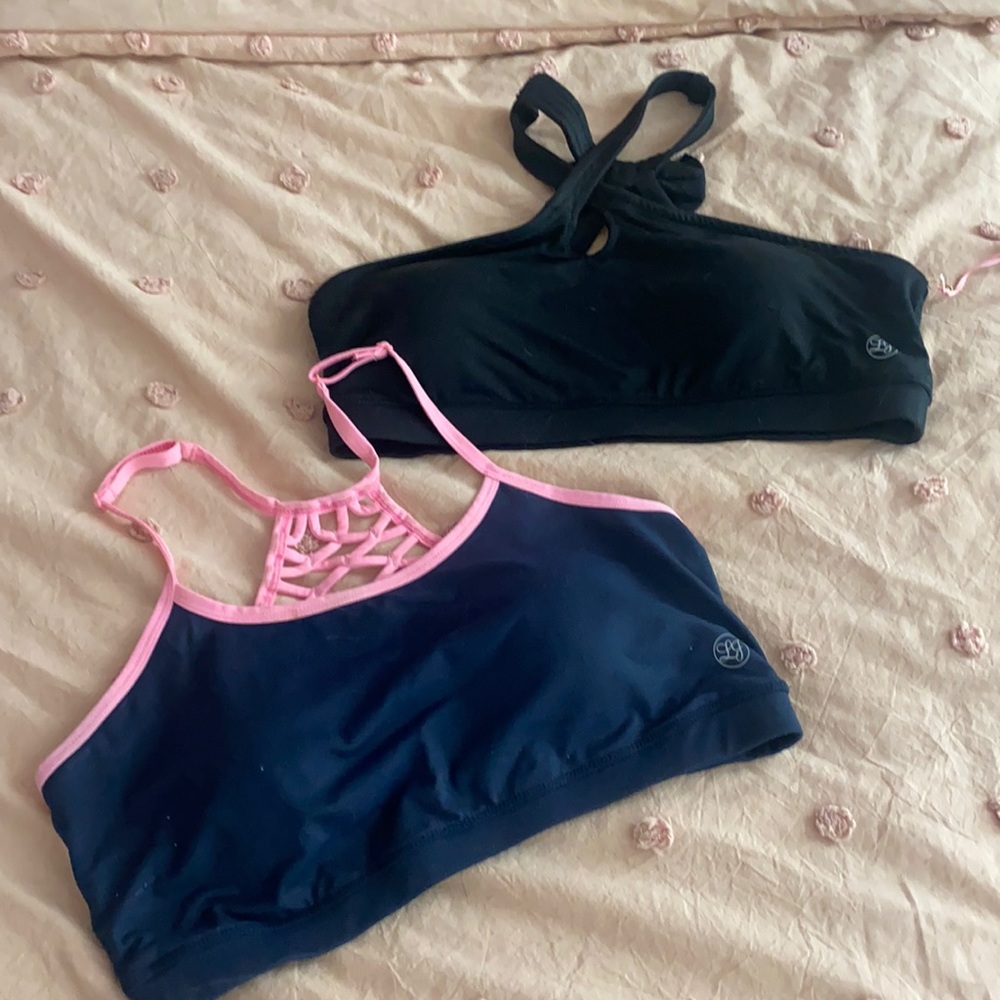 Two New ladies size XL sports Bras